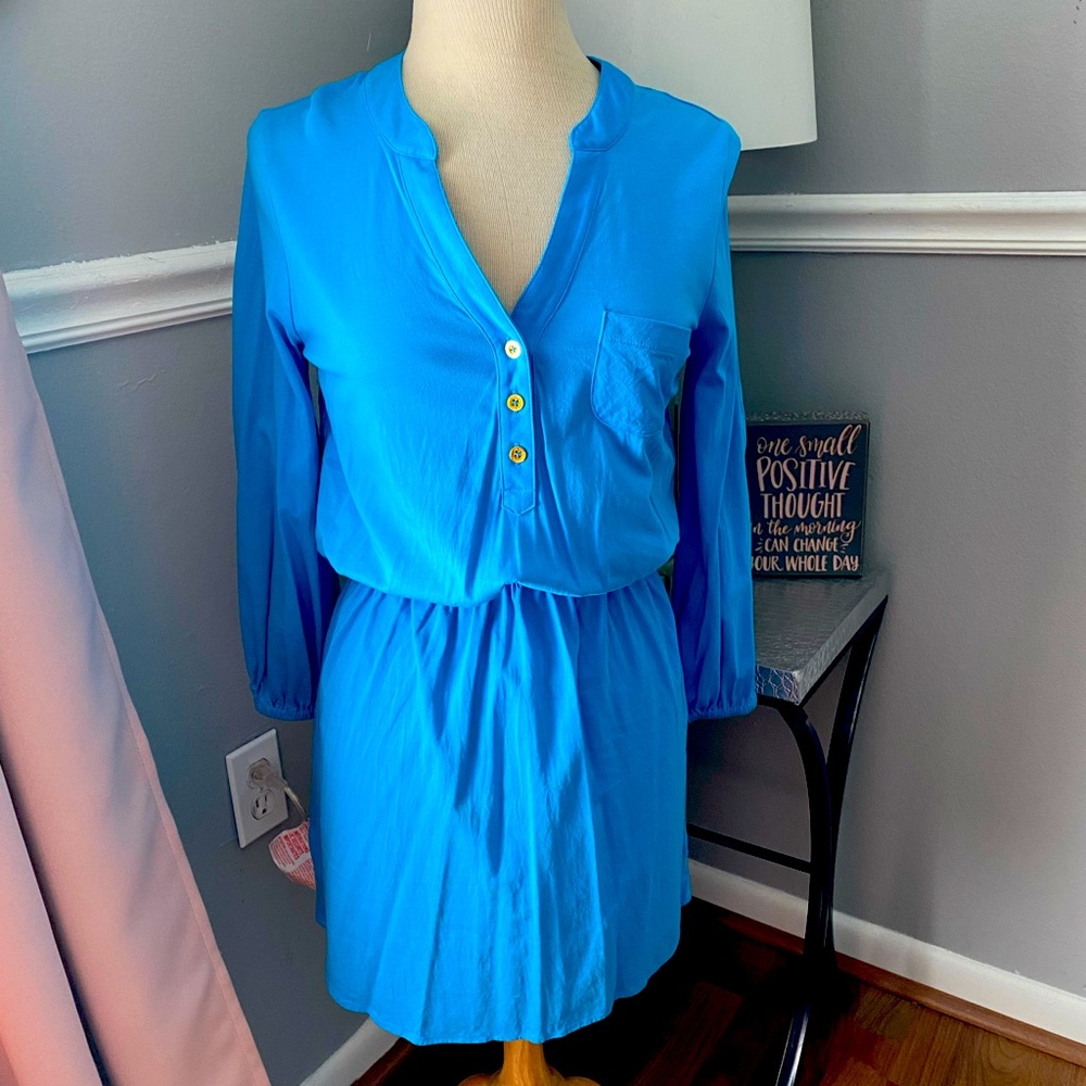 Lilly Pulitzer long sleeve Aeri Beckett dress